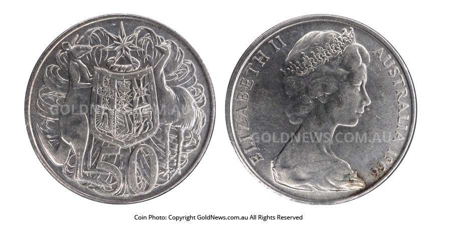 1966 50c Coin (Round Coin)