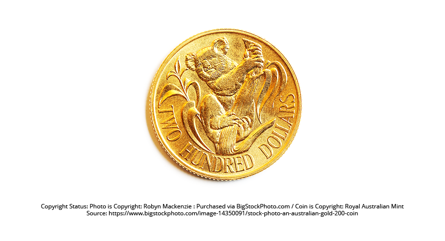 200 Dollar Gold Coin
