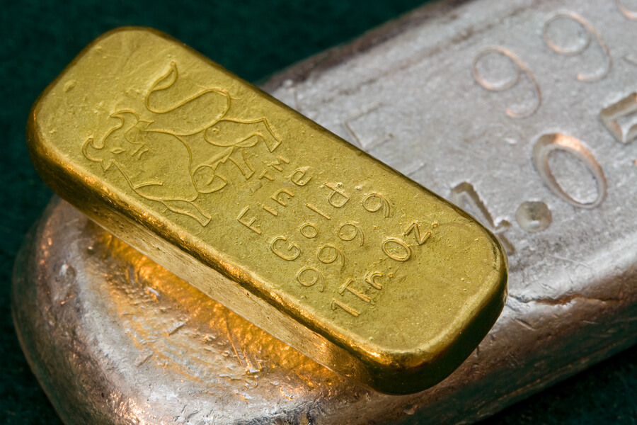 Pure Gold and Silver Bullion Bars - Ingots